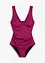 Costume intero modellante a compressione media con spalline larghe, bonprix