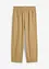 Pantaloni a carota in misto lino e viscosa, lunghezza 7/8, bonprix