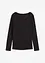Maglia a maniche lunghe con scollo rotondo in puro cotone biologico, bonprix