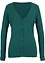 Cardigan basic in filato fine con bottoni, bonprix