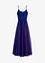 Abito lungo in delicato tulle con pizzo, bonprix
