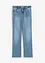 Jeans straight, vita media, bonprix