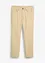 Pantaloni regular fit in twill di puro cotone, straight, bonprix