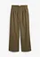 Pantaloni con pinces in puro lino, bonprix