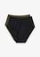 Slip a vita alta per bikini (pacco da 2), bonprix