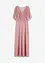 Abito lungo in tulle raffinato con paillettes, bonprix
