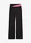 Pantaloni sportivi in cotone, svasati, bonprix
