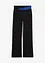 Pantaloni sportivi in cotone, svasati, bonprix