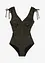 Costume intero glitterato con effetto modellante leggero, bonprix