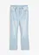 Jeans flared cropped, vita alta, bonprix