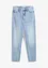 Mom jeans cropped, vita alta, bonprix