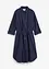 Abito chemisier in misto lino e cotone, bonprix