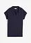 Maglia con colletto polo aperto, bonprix