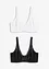 Reggiseno minimizer con ferretto (pacco da 2), bonprix