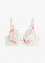 Reggiseno con coppe preformate e ricami stampati, bonprix