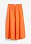 Gonna midi in fresco misto lino, bonprix