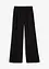 Pantaloni in misto viscosa crinkle strutturato, bonprix