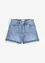 Shorts di jeans, vita alta, bonprix