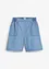 Shorts elasticizzati in vita in fresco misto lino, bonprix