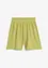 Shorts con elastico in vita in crêpe stropicciato, bonprix
