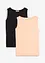 Top in viscosa morbida (pacco da 2), bonprix