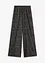 Pantaloni in jersey crêpe strutturato, bonprix