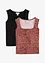 Canotta in misto cotone (pacco da 2), bonprix