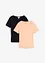 T-shirt in morbida viscosa (pacco da 2), bonprix