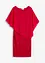 Abito in pizzo con mantella in chiffon fine, bonprix