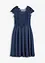 Abito midi in delicato tulle con pizzo, bonprix