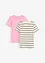 T-shirt in puro cotone biologico (pacco da 2), bonprix