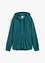 Felpa con zip, cappuccio ed elastico, bonprix