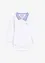 Body con colletto in puro cotone biologico, bonprix