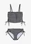 Bikini a fascia con spalline rimovibili (set 2 pezzi), bonprix