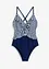 Costume intero con volant, bonprix