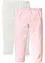 Leggings a 7/8 con pizzo sul fondo (pacco da 2), bonprix