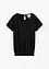Maglia in filato fiammato di cotone biologico con fascia smock, bonprix