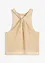 Top in maglia glitterato, bonprix