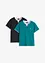 Maglia 2 in 1 a maniche corte (pacco da 2), bonprix