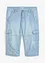 Jeans cargo a pinocchietto regular fit, straight, bonprix