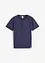 Maglia serafino a maniche corte in puro cotone, bonprix