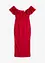 Abito in pizzo con maniche drappeggiate, bonprix