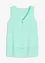 Top in viscosa con cerniera, bonprix