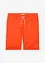 Bermuda con elastico in vita in misto lino, regular fit, bonprix