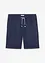 Bermuda con elastico in vita in misto lino, regular fit, bonprix
