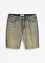 Bermuda in jeans elasticizzati dirty washed, regular fit, bonprix