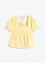 Blusa con maniche a palloncino e bottoni, bonprix