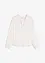 Blusa con righe metallizzate, bonprix