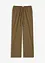 Pantaloni larghi con effetto operato, bonprix