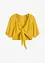 Blusa cropped in viscosa fluente, bonprix
